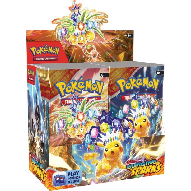 Pokemon TCG SV08 Surging Sparks Booster Box