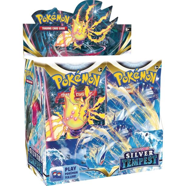 POK TCG Sword & Shield Silver Tempest Booster Box