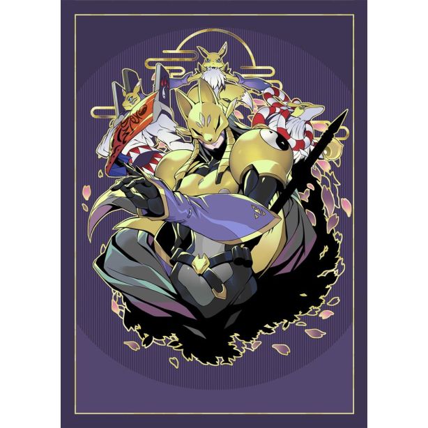 Digimon Card Sleeves 2024 2.0 (4 kinds assorti)