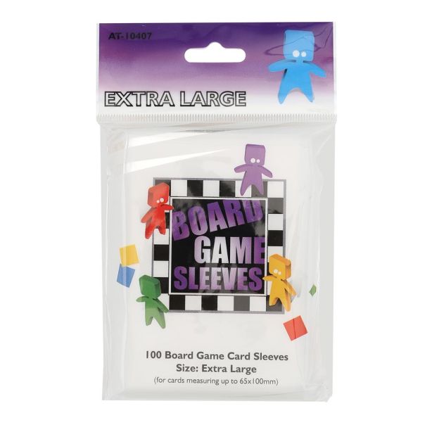 SLEEVES Board Game - Extra Large (65x100mm)
