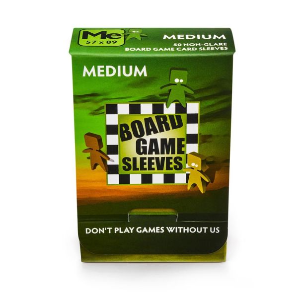 SLEEVES NON-GLARE Board Game - Medium (57x89mm)C60