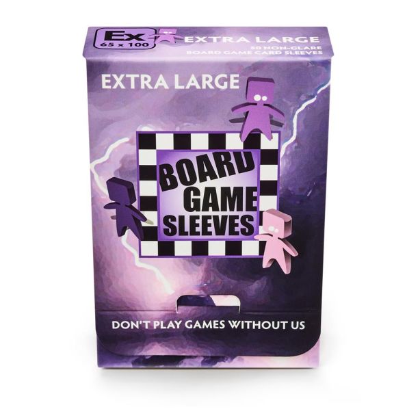 SLEEVES NON-GLARE Board Game - Extra Large (65x100