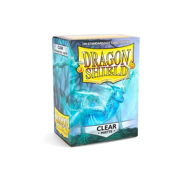 SLEEVES Dragon Shield MATTE - Clear (100ct)