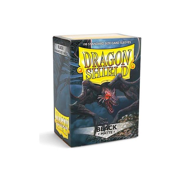 SLEEVES Dragon Shield MATTE - Black (100ct)