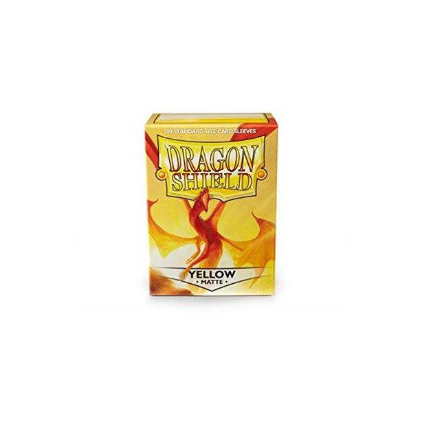 SLEEVES Dragon Shield MATTE - Yellow (100ct)