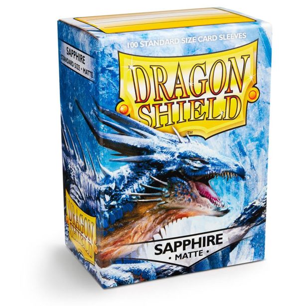 SLEEVES Dragon Shield Matte Sapphire (100ct)