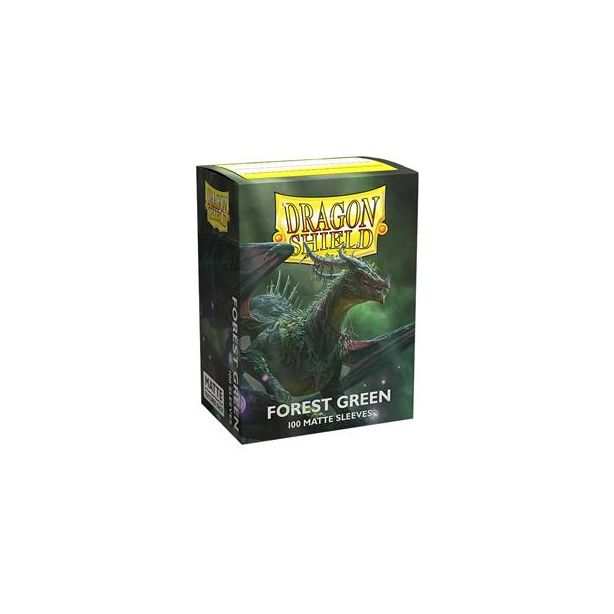 SLEEVES Dragon Shield Forest Green (100ct)