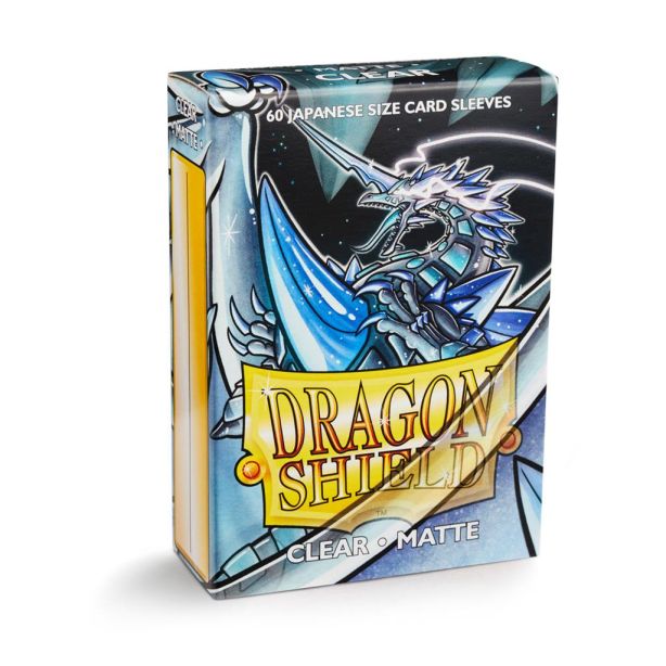 SLEEVES Dragon Shield Matte Japanese Clear (60ct)