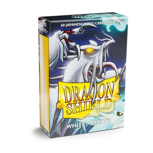 SLEEVES Dragon Shield Matte Japanese White (60ct)