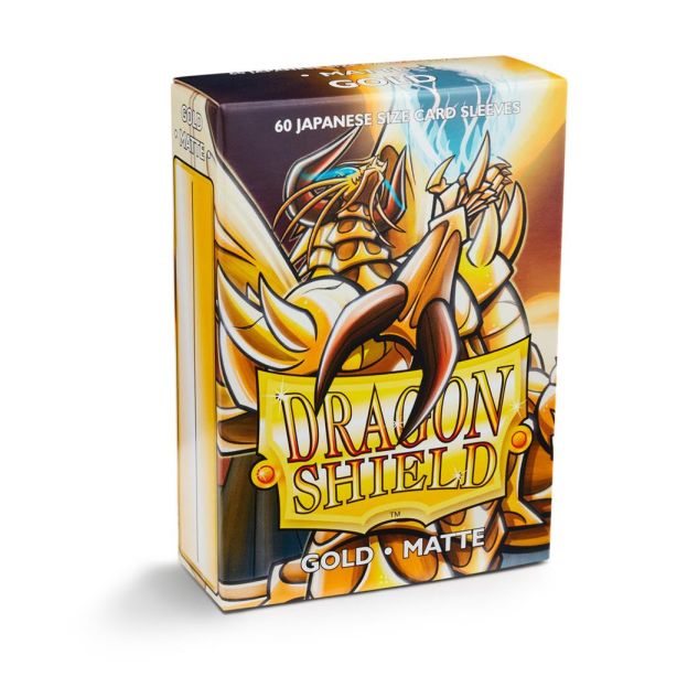 SLEEVES Dragon Shield Matte Japanese Gold (60ct)