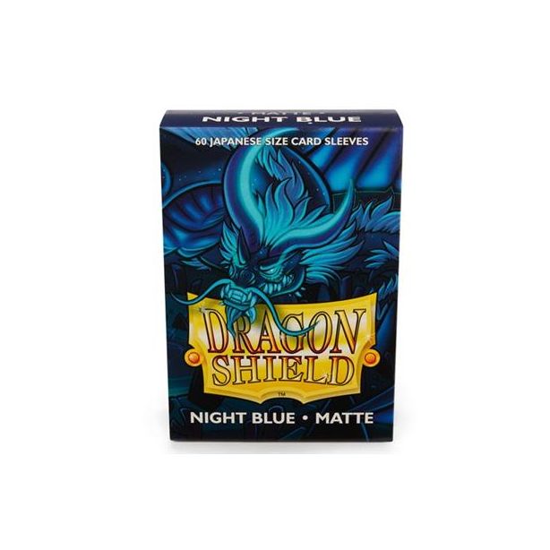 SLEEVES Dragon Shield Matte Japanese Night Blue 60