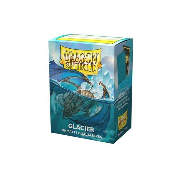 SLEEVES Dragon Shield Matte dual Glacier 100ct