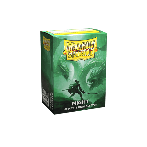 SLEEVES Dragon Shield Matte Dual Might DS100
