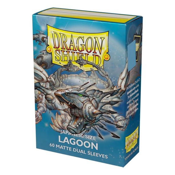 SLEEVES Dragon Shield Japanese Matte dual Lagoon