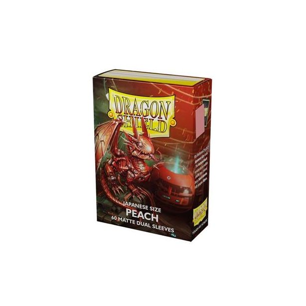 SLEEVES Dragon Shield Japanese Matte dual Peach