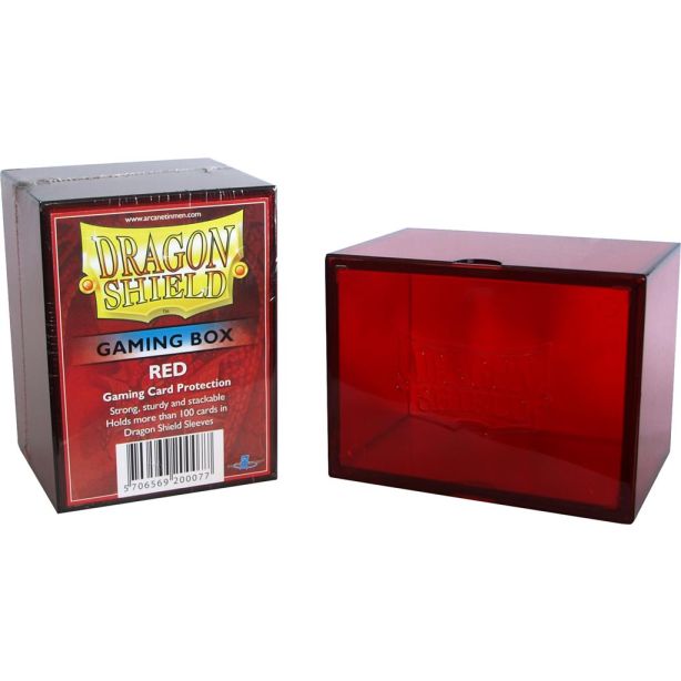DECKBOX Dragon Shield - Red
