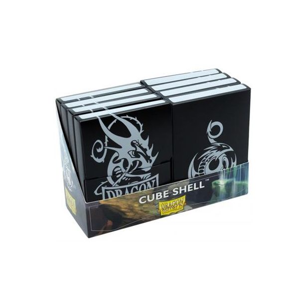 DECKBOX Dragon Shield Cube Shell Shadow Black