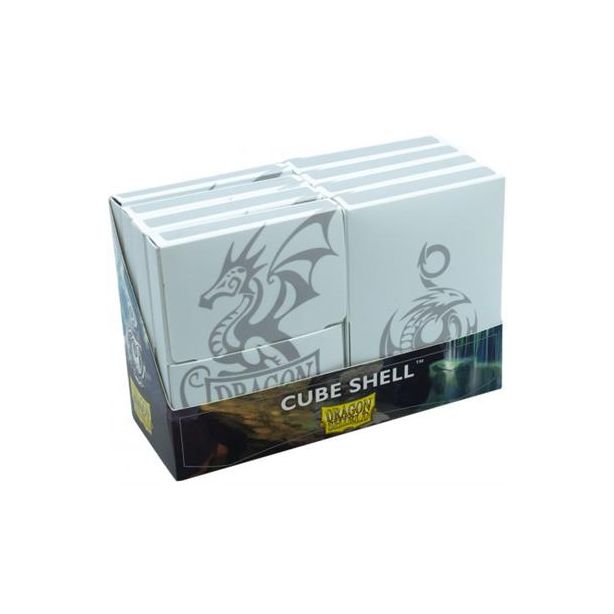DECKBOX Dragon Shield Cube Shell Ashen White