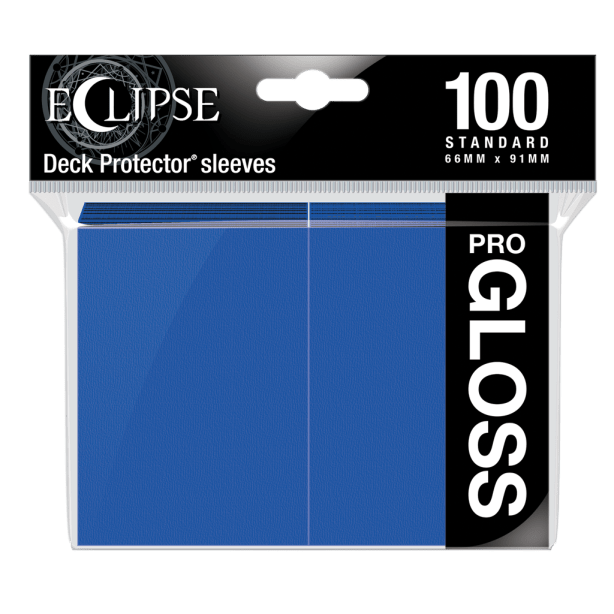 SLEEVES Eclipse Gloss Standard Pacific Blue (100)