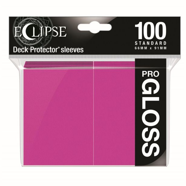 SLEEVES Eclipse Gloss Standard Hot Pink (100)