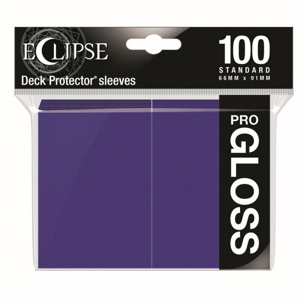 SLEEVES Eclipse Gloss Standard Royal Purple (100)
