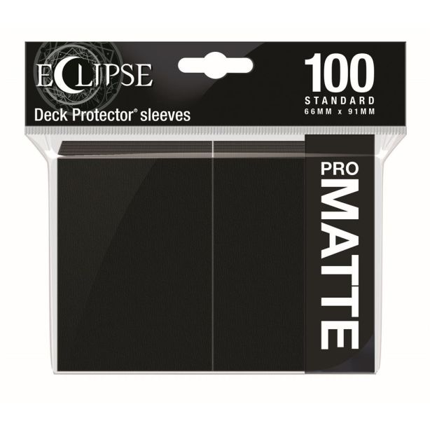 SLEEVES Eclipse Matte Standard Jet Black (100)