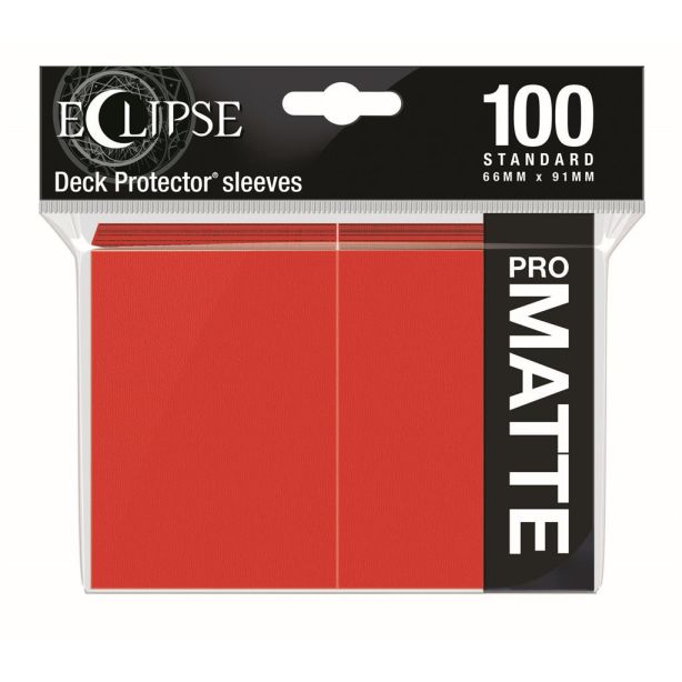 SLEEVES Eclipse Matte Standard Apple Red(100)