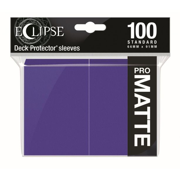 SLEEVES Eclipse Matte Standard Royal Purple (100)