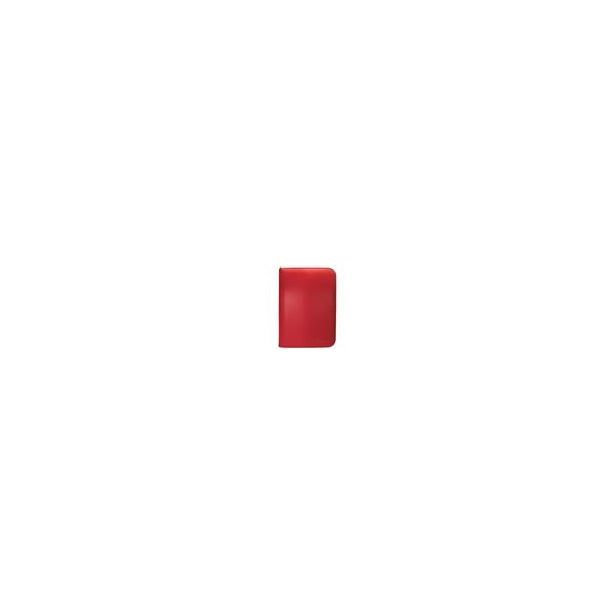 PRO-BINDER Zippered 4-Pocket Vivid Red