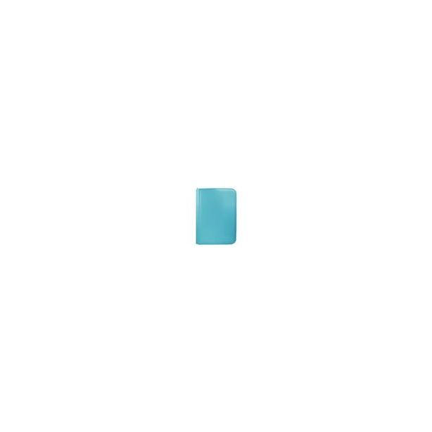 PRO-BINDER Zippered 4-Pocket Vivid Light Blue