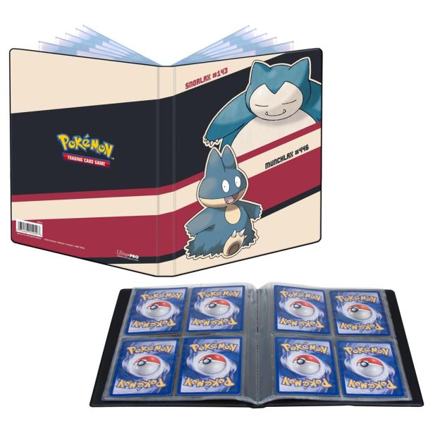 PORTFOLIO POK Snorlax and Munchlax 4-Pocket