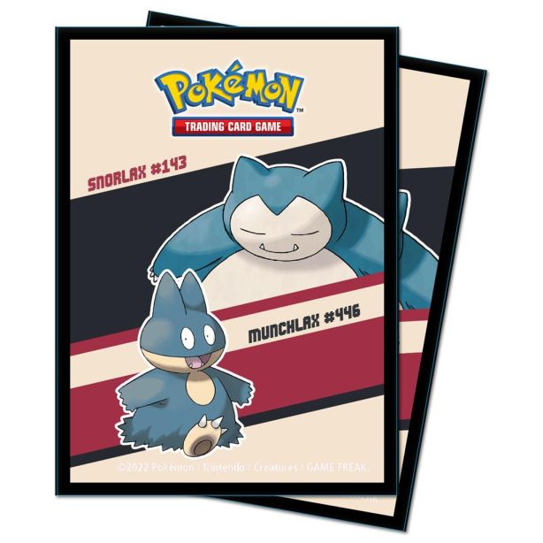 SLEEVES POK Snorlax and Munchlax (65ct)
