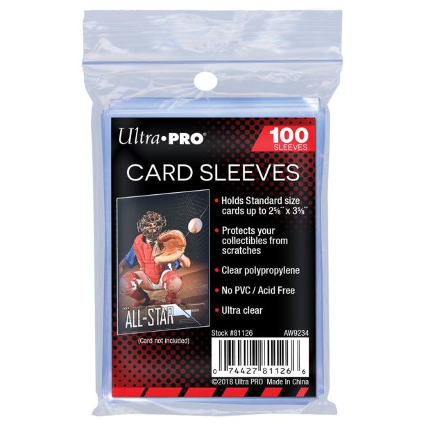 SLEEVES Blanco Clear Store Safe
