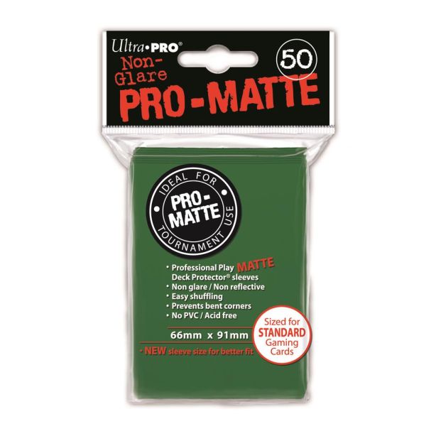 SLEEVES Pro-Matte Green