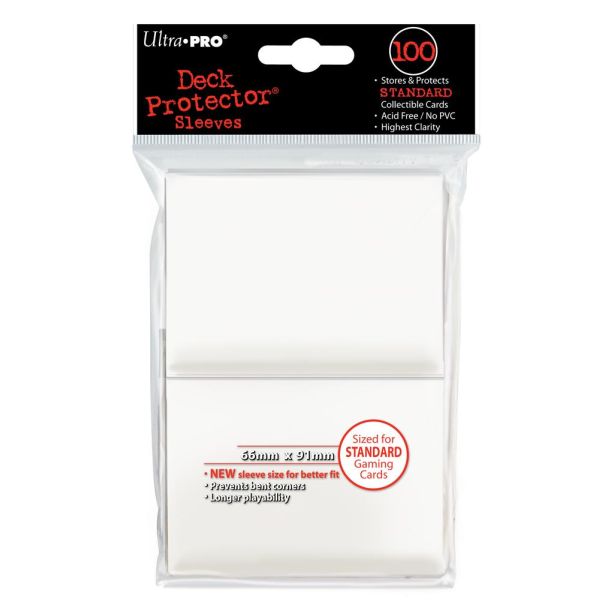 SLEEVES White Solid 100