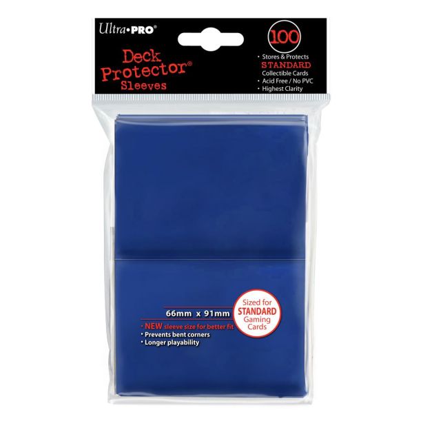 SLEEVES Blue Solid 100
