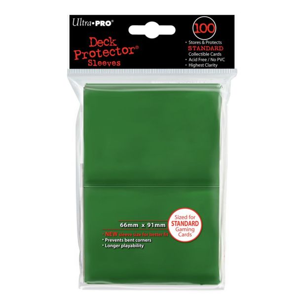 SLEEVES Green Solid 100