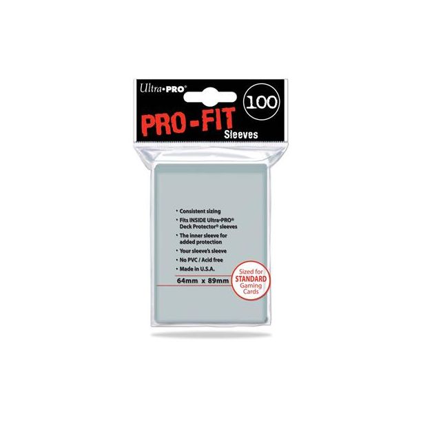 SLEEVES Pro-Fit Clear Standard