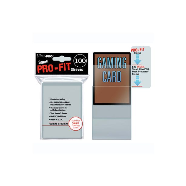 SLEEVES Pro-Fit Clear Small