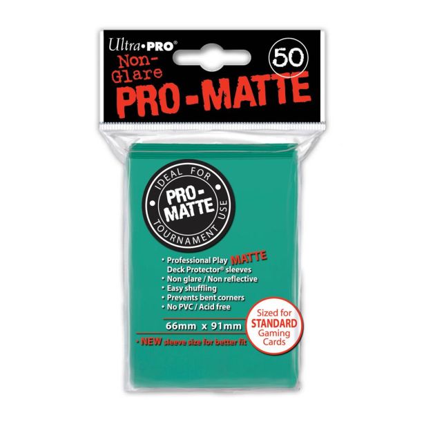 SLEEVES Pro-Matte Aqua