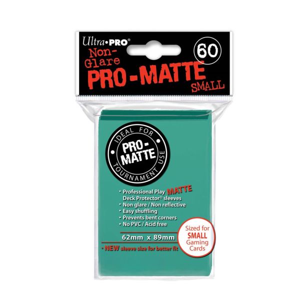 SLEEVES Pro-Matte Aqua Small