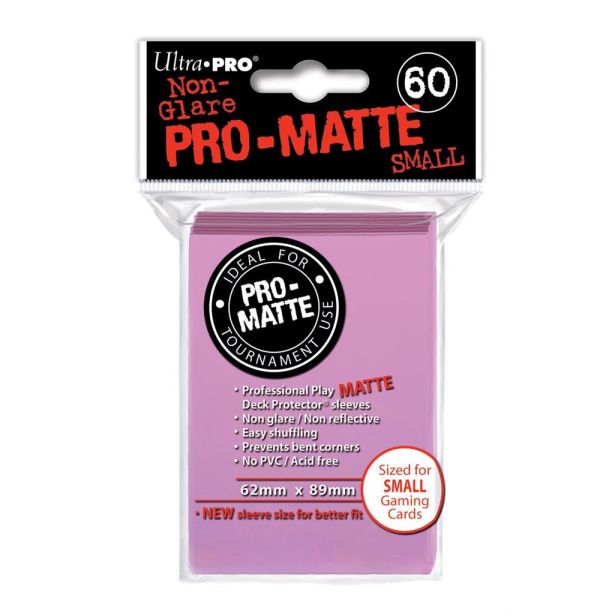 SLEEVES Pro-Matte Pink Small