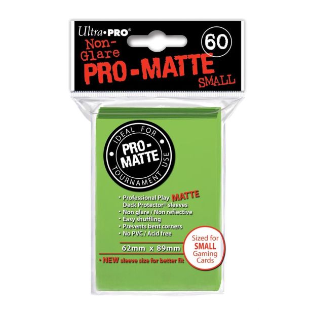 SLEEVES Pro-Matte Lime Green Small