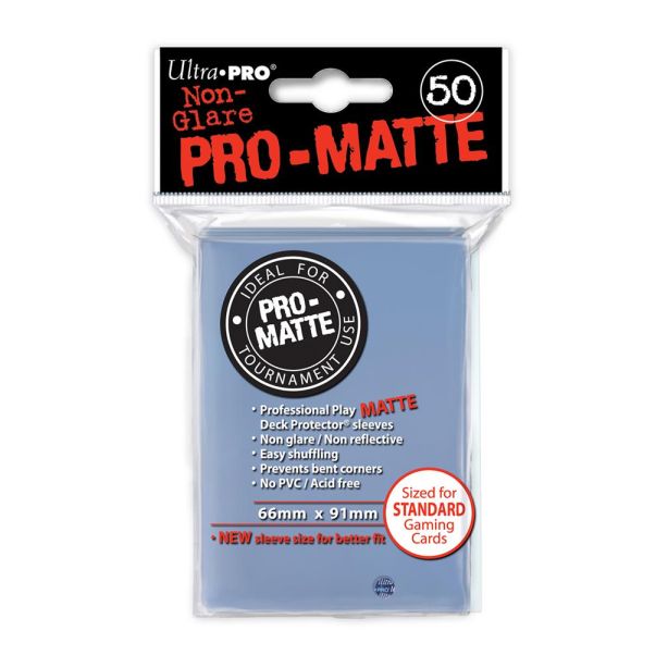 SLEEVES Pro-Matte Clear