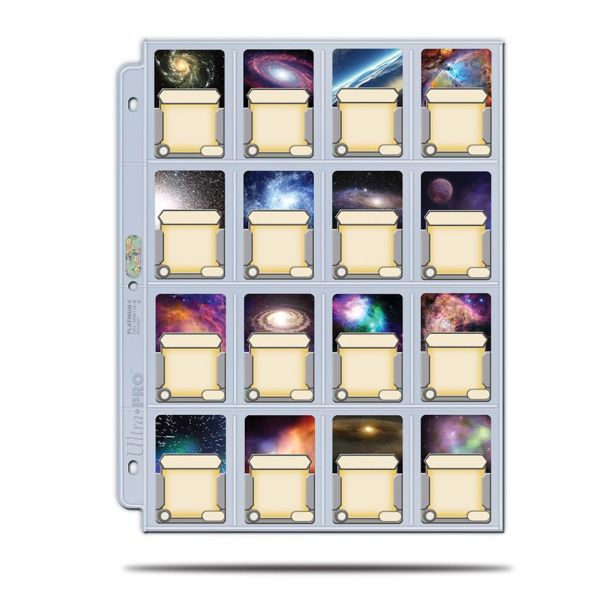 Hologram Pages 16-Pocket 3 hole (41mmx63mm)