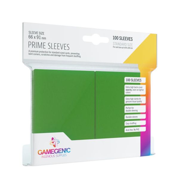 SLEEVES Pack Prime Green (100)