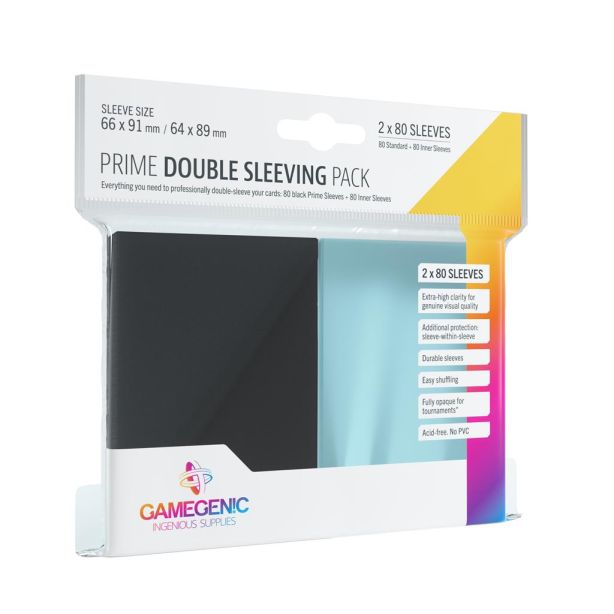 SLEEVES Prime Double Sleeving Pack (80)