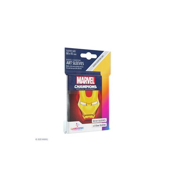 SLEEVES Marvel Champions - Iron Man (50+1)