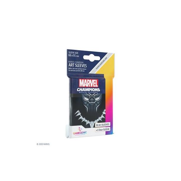 SLEEVES Marvel Champions - Black Panther (50+1)