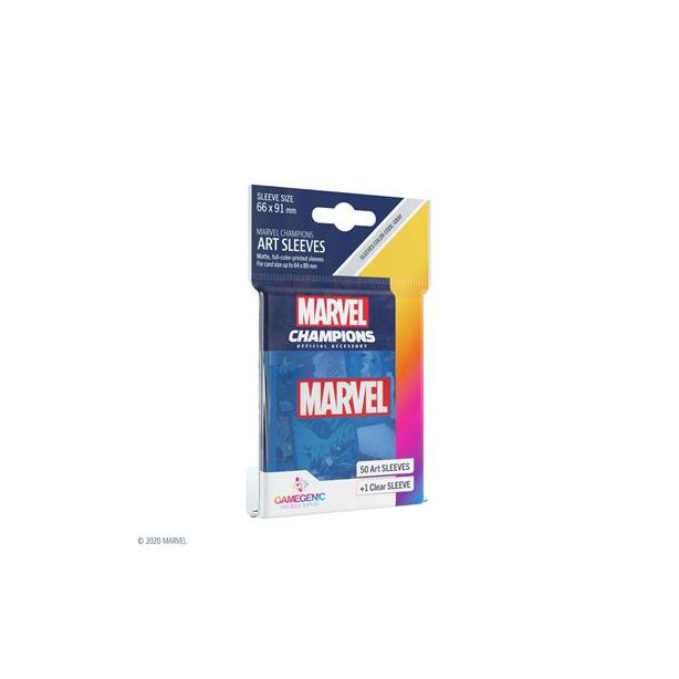 SLEEVES Marvel Champions - Marvel Blue (50+1)